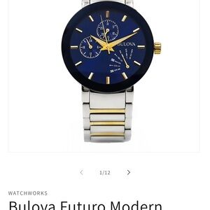 Bulova Men’s Futuro Modern Watch